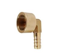 YAKUFAST PC PCF PL PLF Connettore Pagoda 6 8 10 12 14 16mm Connettore Portagomma Filettatura Coda Tubo 1/8 1/4 3/8 1/2 BSP Raccordo for Tubo in Ottone(PLF,25MM BARB_1/2")