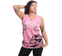 Yakuza Canottiera da donna Pareidolia Urban, Cotton Candy, S
