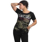 Yakuza Maglietta da donna Hidden Curved Crew Neck, Nero , S