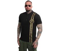 Yakuza Polo da uomo VIP Team, Nero , XXL
