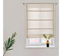 Yaland Store romano con cordoncino, stile casa di campagna, opaco, 50 x 120 cm, sabbia