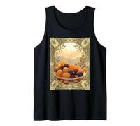 Yalda Chelle Notte Frutta Secca e Noci Stile Art Nouveau Canotta