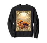 Yalda Chelle Notte Frutta Secca e Noci Stile Art Nouveau Felpa