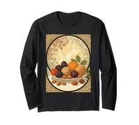 Yalda Frutta e Noci Persiano Vigilia del Solstizio d'inverno Maglia a Manica