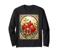 Yalda Melograno Chelle Notte Solstizio d'inverno Maglia a Manica