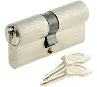 Yale 10-0252-3545-00-2101 - Doppio cilindro profilato nichelato opaco