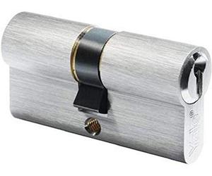 Yale 10-0672-2735-00-2201 - Doppio cilindro profilato nichelato opaco