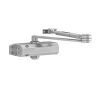 Yale 3500-0001-60 Chiudiporta per Porte con Braccio Normale, Argento, Serie 3500