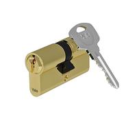 Yale 500 Plus Serie Euro Cilindro - Doppio - 30/45 - Ottone lucidato - Quantità di cartone 1