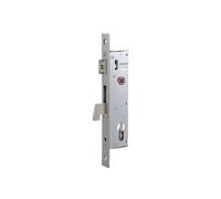 Yale 5800YEC35INOX Serratura monopunto a Profilo Stretto e Leva Basculante Gancio 5800, Inossidabile, Entrada 35 mm