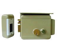 Serratura cancello applicare elettrica 688 yale vern c.tondo fisso+scr+puls+tett