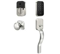 Yale Assure Lock 2 con tastiera Bluetooth e maniglia Ridgefield in nichel satinato