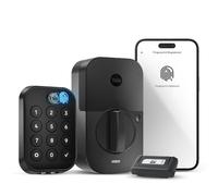 Yale Assure Lock 2 - Tastiera touch con Z-Wave (ZW3), in pelle scamosciata, colore: Nero