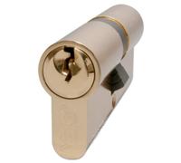 YALE B-ED4550-PB Doppio Cilindro Europeo, 3 Chiavi in Dotazione, Sicurezza Standard, in Scatola, Adatto per Tutti i Tipi di Porte, Finitura in Ottone, 45:10:50 (105 mm)