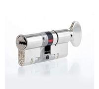 Yale B-YS3-3535NT Cilindro antiscatto a 3 stelle Euro Thumbturn, alta sicurezza, 35:35 (70 mm), finitura in nichel