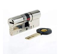 Yale B-YS3-4055N Anti-Snap 3 Star Euro Doppio Cilindro, Alta Sicurezza, (95 mm), Finitura in Nichel, 40:55 (95mm)