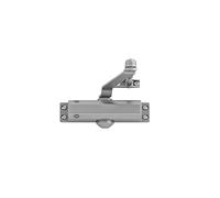Yale Chiudiporta aereo serie 300 cod. 30-0300-0001-00-60-11 argento, Braccio senza fermo