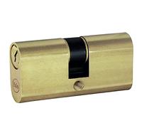 Yale Cilindro ovale per serrature YN0901003000 - Ottone 30/30 mm, 3 chiavi