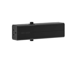 Yale DC140-0-D9005 Chiudiporta senza braccio articolato, nero/bianco, DC140