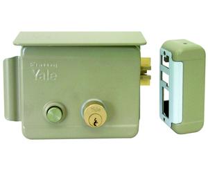 Yale ELETTROSERRATURA CANCELLI APPL. 2M+S C/PULSANTE Art. 68880 E. 70 Dx