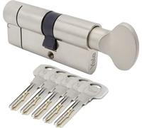 Yale Inserto 2100 45/40 G mm pomello di massima sicurezza, certificato, massimo livello di protezione antiintrusione, scheda di sicurezza, funzione frizione sicura, 5 chiavi, raso