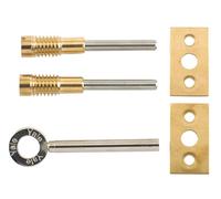 Yale Locks 8013 Doppio Vite Blocco Finestra Ottone Finitura Confezione Di 2