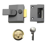 Yale Locks 85 Arresto Nightlatch 40mm Interasse Dmg Finitura Scatola YAL85DMGPB