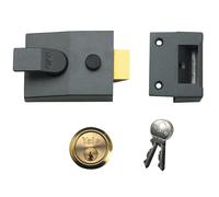 Yale Locks 88 Standard Nightlatch 60mm Interasse Dmg Finire Raso Cromo Cilindro