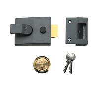 Yale Locks 88 Standard Nightlatch 60mm Interasse Dmg Finire Raso Cromo Cilindro