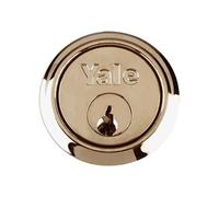 Yale Locks P1109 Ricambio Cilindro Cerchio & 2 Chiavi Ottone Lucidato Finire