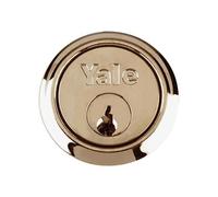 Yale Locks P1109 Ricambio Cilindro Cerchio & 6 Chiavi Ottone Lucidato Finire