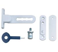 Yale Locks P117 - Confezione da 2 fermi per finestra, colore: Bianco