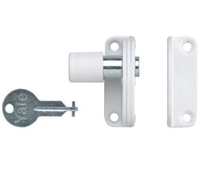 Yale Locks P1223WE - Sash lucchetto per finestre a pressione, colore: Bianco