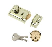 Yale Locks P77 Tradizionale Nightlatch 60mm Interasse Brasslux Finitura Scatola