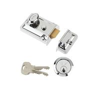 Yale Locks P77 Tradizionale Nightlatch 60mm Interasse Cromo Finire Visi YALP77CH