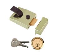 Yale Locks P89 Punto Morto Nightlatch 60mm Interasse Brasslux Finitura Visi