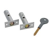 Yale Locks PM444 Porta di Sicurezza Bulloni Finitura Cromata Lucida Visi Di 2