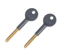 Yale Locks YALP2PM444KB Keys For Door Security Bolt (Pack of 2)
