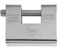 Yale LUCCHETTO SERRANDE MONOBLOCCO 84 mm LUCE 18 mm ANSA 13 mm ACCIAIO