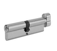 Yale P-ET3030-SNP - Serratura a cilindro europeo, con pompetta di sicurezza standard, P-ET3535-SNP