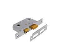 Yale P-M246-CH-63 2 Leve mortasa di Sicurezza di Base, Finitura cromata, 2.5 Inch/64 mm