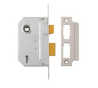 Yale P-M320-CH-65 3 Leve mortasa Standard di Sicurezza, Finitura cromata, 2.5 Inch/64 mm