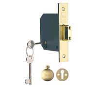 Yale P-M552-PB-78 Serratura a mortasa a 5 Leve, Alta Sicurezza, Finitura in Ottone, 3 Inch/76 mm