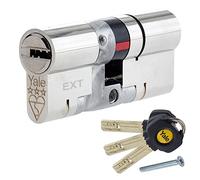Yale P-YS3-3535B Cilindro europeo con pomolo meccanico, 3 stelle, B-YS3-5045N