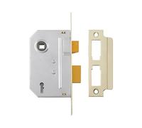 Yale PM246 Serratura a Mortasa a 2 Leve con Maniglione, Cromo, 67mm