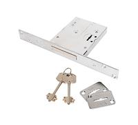 Yale Serratura a chiave Doppia Mappa per inferriate e cancelletti Y8TD10046000000 a fascia, con 4 mandate, entrata 60mm