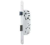 Yale Serratura da incasso a chiave, asse 40 mm, baule 135 mm, Y15R-A40/B/SC, cassetta di sicurezza reversibile, testa a testa tonda, porta interna di comunicazione, camera da letto, ufficio, bianco e