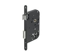 Yale Serratura da incasso con foro per cilindro, asse 40 mm, baule da 148 mm, cassetta di sicurezza reversibile con testa rotonda, ideale per porte d'ingresso, servizio e locali sensibili, colore