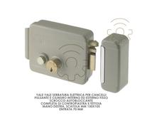 Yale serratura elettrica per cancelli mano dx scatola mm 130 x 105 entrata 70 mm