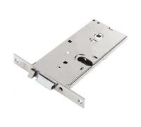 Serratura metallo infilare elettrica 85000 yale b.q inox f.mm 16 f.ov+scr+f+q8 h